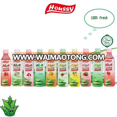 Sugar free houssy 500ml aloe vera juice drink